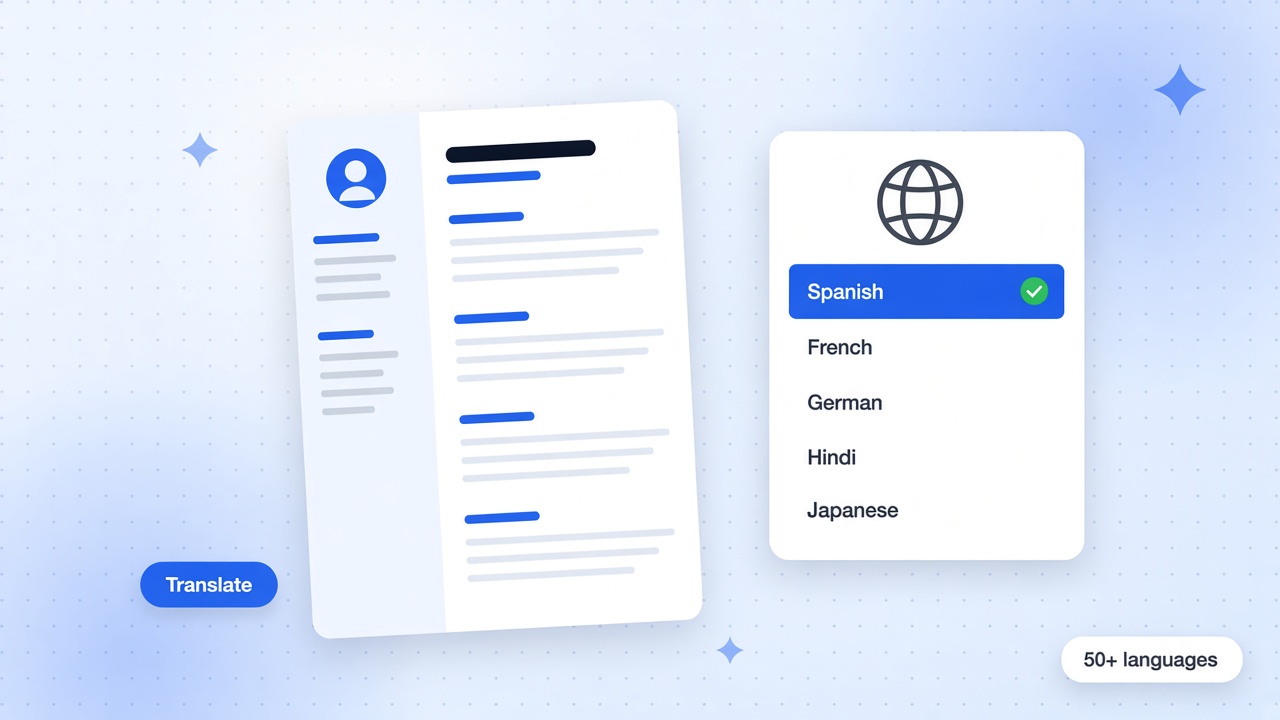 How to Translate Your Resume Online